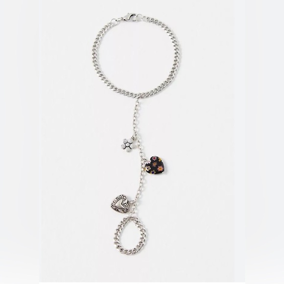 NWT Free Peoples Valentina Hand Chain - Picture 1 of 3